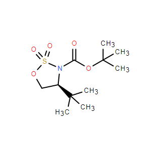 (S)-4-(叔丁基)-1,2,3-氧杂噻唑烷-3-羧酸叔丁酯 2,2-二氧化物