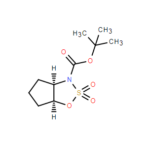 (3aR,6aS)-四氢环戊二烯并[d][1,2,3]氧杂噻唑-3(3aH)-羧酸叔丁酯 2,2-二氧化物