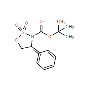 (R)-4-苯基-1,2,3-氧杂噻唑烷-3-羧酸叔丁酯 2,2-二氧化物