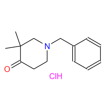 1-苄基-3,3-二甲基哌啶-4-酮盐酸盐