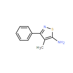 4-甲基-3-苯基异噻唑-5-胺