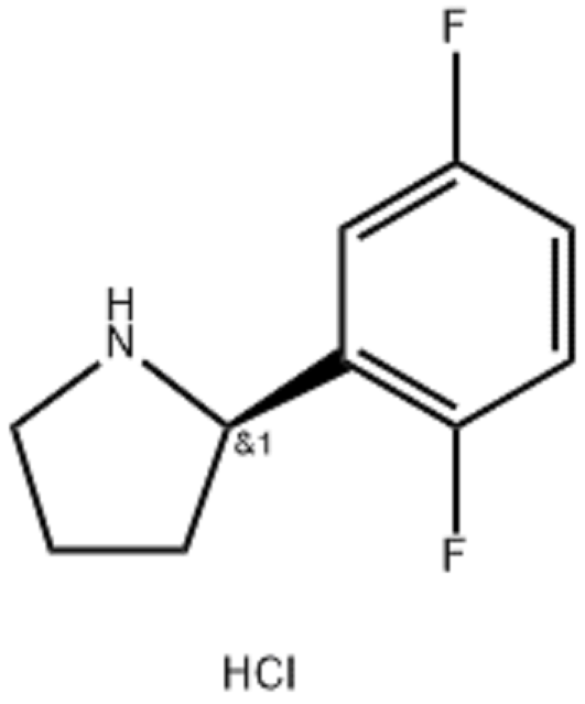 (R)-2-(2,5-二氟苯基)吡咯烷盐酸盐