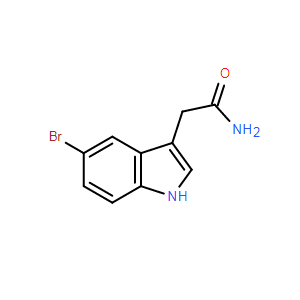 2-(5-溴-1H-吲哚-3-基)乙酰胺