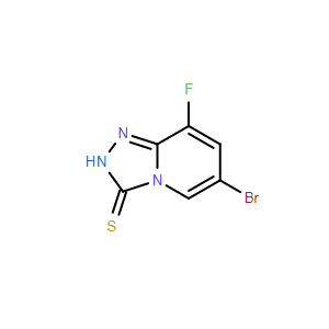 6-溴-8-氟-[1,2,4]三唑并[4,3-a]吡啶-3(2H)-硫酮