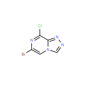 6-溴-8-氯-[1,2,4]三唑并[4,3-a]吡嗪