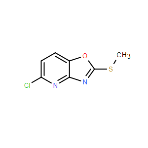 5-氯-2-(甲硫基)恶唑并[4,5-b]吡啶