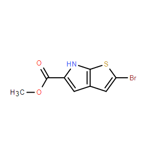 2-溴-6H-噻吩并[2,3-b]吡咯-5-羧酸甲酯