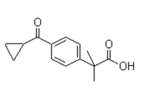 4-(环丙基羰基)-alpha,alpha-二甲基苯乙酸