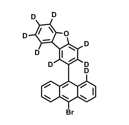 8-(10-溴-9-蒽-1,2,3,4,5,6,7,8-d8)二苯并呋喃