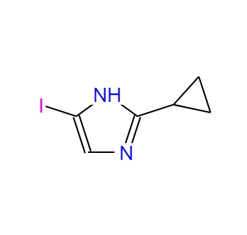 2-环丙基-5-碘-1H-咪唑，按需分装！