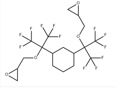 2,2'-[1,3-cyclohexanediylbis[[2,2,2-trifluoro-1-(trifluoromethyl)ethylidene]oxymethylene]]bis-Oxirane