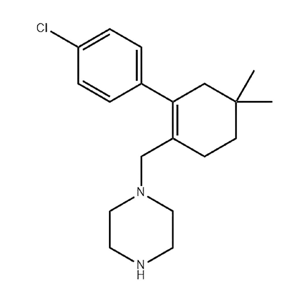 1-[[2-(4-氯苯基)-4,4-二甲基环己-1-烯基]甲基]哌嗪