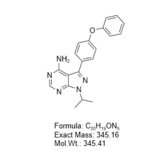 1-异丙基-3-(4-苯氧基苯基)-1H-吡唑[3,4-d]嘧啶-4-胺