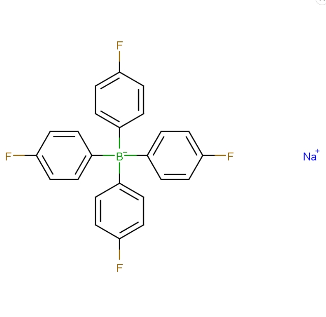 四（4-氟苯基）硼酸钠  25776-12-9  Sodiumtetrakis(4-fluorophenyl)borate