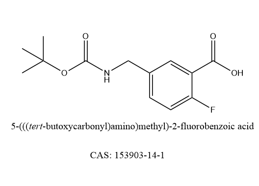 5-(((tert-butoxycarbonyl)amino)methyl)-2-fluorobenzoic acid