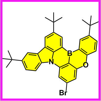 7-溴-2,11,14-三叔丁基-5-氧杂-8b-氮杂-15b-硼苯并[a]萘并[1,2,3-hi]亚乙基