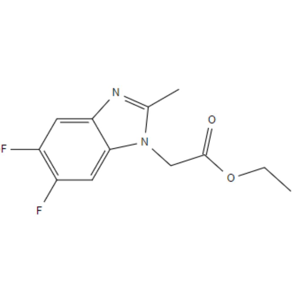 Ethyl 5,6-difluoro-2-methyl-Ethyl 5,6-difluoro-2-methyl-1H-benzimidazole-1-acetate1H-benzimidazole-1-acetate