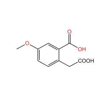 2-羧甲基-5-甲氧基苯甲酸