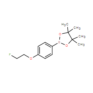 4-(2-氟乙氧基)苯基频哪醇硼酸酯