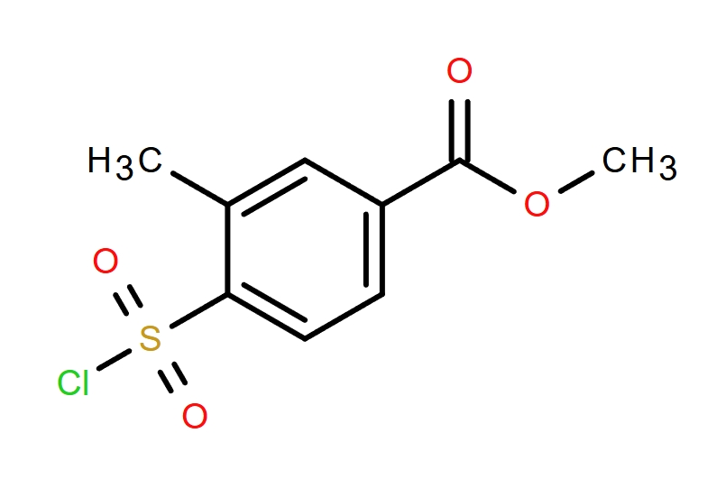 甲基 4-(氯磺酰)-3-甲基苯酸盐