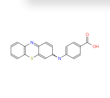 化合物 3-(4'-CARBOXYPHENYL)IMINO-3H-PHENOTHIAZINE