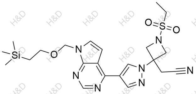 Baricitinib Impurity 18	巴瑞替尼杂质18	1187594-13-3