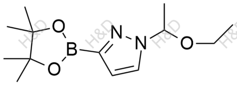 1-(1-ethoxyethyl)-3-(4,4,5,5-tetramethyl-1,3,2-dioxaborolan-2-yl)-1H-pyrazole	巴瑞替尼杂质72