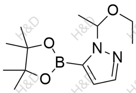 1-(1-ethoxyethyl)-5-(4,4,5,5-tetramethyl-1,3,2-dioxaborolan-2-yl)-1H-pyrazole	巴瑞替尼杂质73