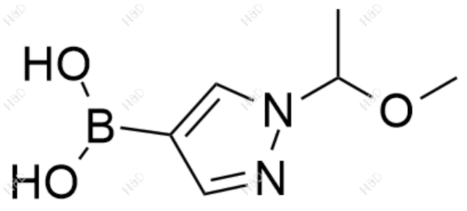 (1-(1-methoxyethyl)-1H-pyrazol-4-yl)boronic acid	巴瑞替尼杂质77