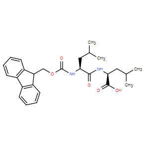 (S)-2-((S)-2-((((9H-芴-9-基)甲氧基)羰基)氨基)-4-甲基戊酰胺基)-4-甲基戊酸