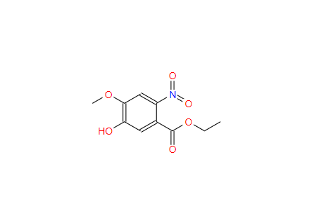 5-羟基-4-甲氧基-2-硝基苯甲酸乙酯