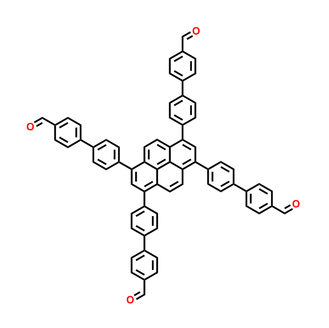 4',4''',4''''',4'''''''-(芘-1,3,6,8-四基)四(([1,1'-联苯]-4-甲醛))