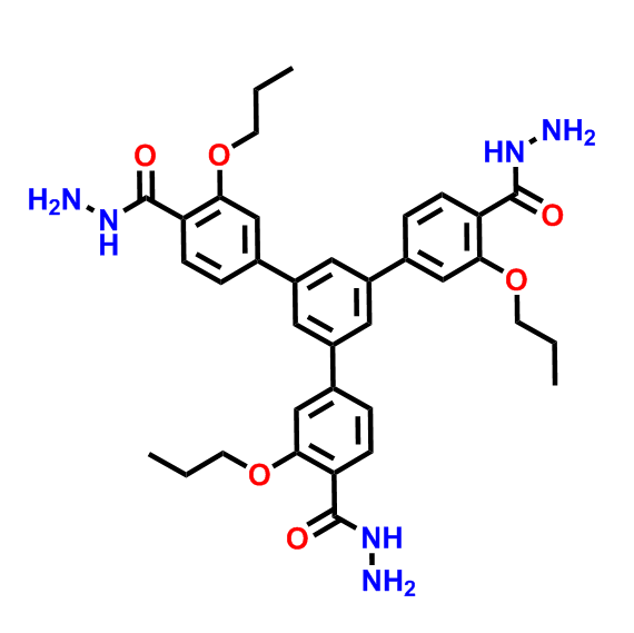 5'-(4-(肼羰基)-3-丙氧基苯基)-3,3''-二丙氧基-[1,1':3',1''-三联苯]-4,4''-二甲酰肼