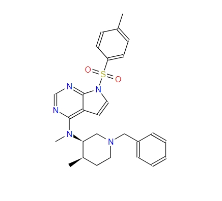 	N-甲基-N-((3R,4R)-4-甲基-1-苄基-3-哌啶基)-7-((4-甲基苯基)磺酰基)7H-吡咯并[2,3-D]嘧啶-4-胺