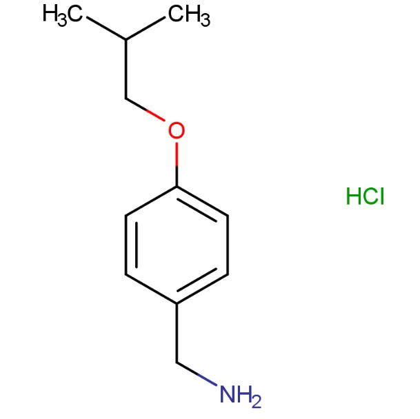 4-(异丁氧基)苯甲胺盐酸盐  37806-44-3  4-(2-Methylpropoxy)benzenemethanamine hydrochloride