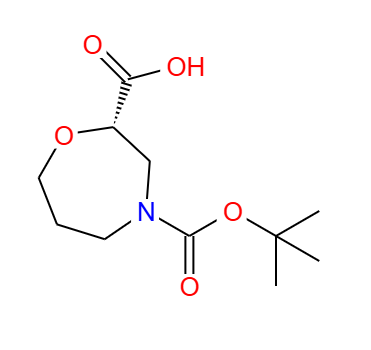 (S)-4-(叔丁氧基羰基)-1,4-氧氮杂环庚烷-2-羧酸，自产自用医药中间体，品质更有保障。