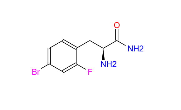 2-氨基-3-(4-溴-2-氟苯基)丙酰胺，自产自用医药中间体，品质更有保障。