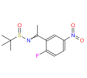 1311388-01-8 N(E),N-(1-(2-氟-5-硝基苯)亚乙基)-2-甲基丙烷-2-亚磺酰胺