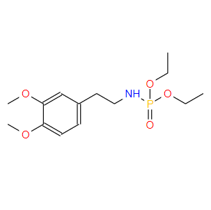 N-[2-(3,4-Dimethoxyphenyl)ethyl]amidophosphoric acid diethyl ester