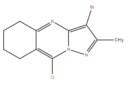 3-Bromo-9-chloro-2-methyl-5,6,7,8-tetrahydropyrazolo[5,1-b]quinazoline