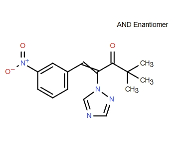 4,4-dimethyl-1-(3-nitrophenyl)-2-(1H-1,2,4-triazol-1-yl)-1-penten-3-one