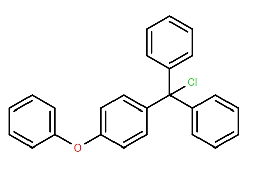 4-苯氧基三苯甲基氯;(氯(4-苯氧基苯基)亚甲基)二苯