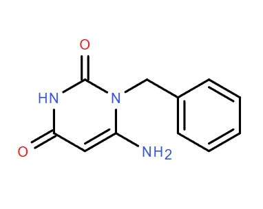 6-氨基-1-(苯基甲基)嘧啶-2,4-二酮