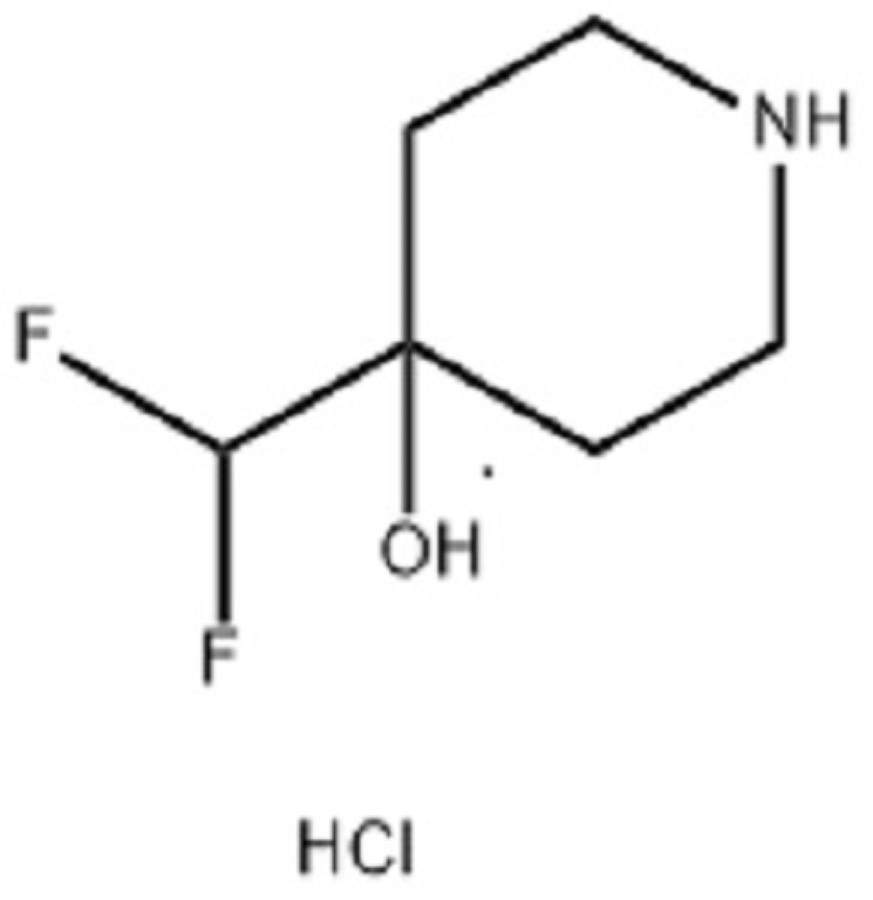 4-(二氟甲基)哌啶-4-醇盐酸盐