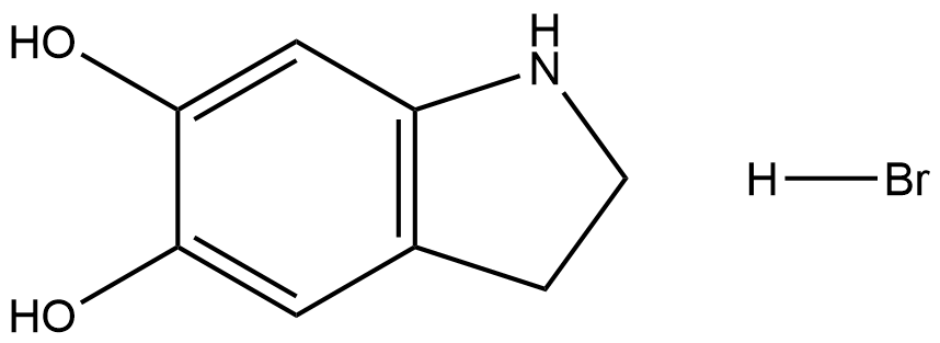5,6-二羟基吲哚啉氢溴酸盐