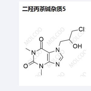 二羟丙茶碱杂质63901-93-9 发补杂质 出厂价 提供结构确证图谱