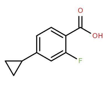 4-cyclopropyl-2-fluorobenzoic acid