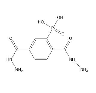 (2,5-di(hydrazinecarbonyl)phenyl)phosphonic acid