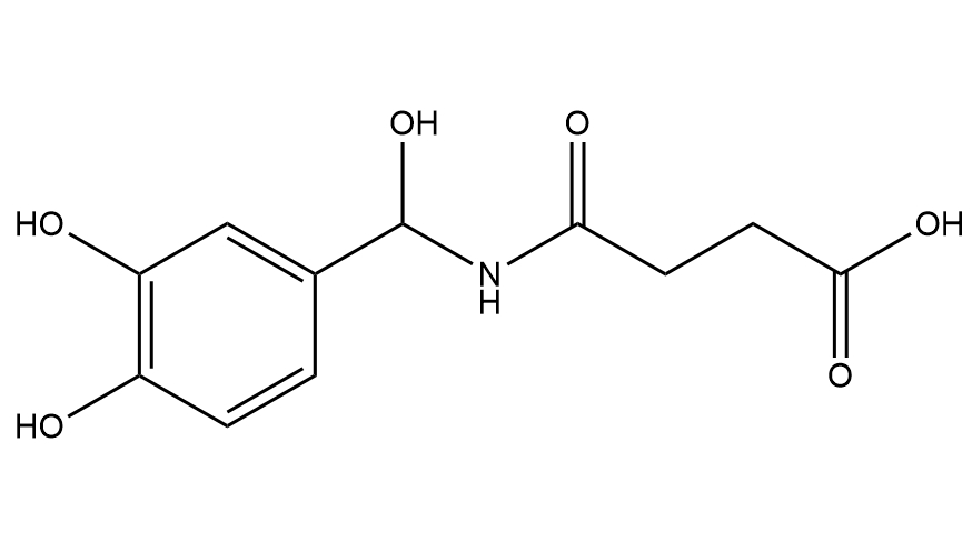 N-[(3,4-Dihydroxy-phenyl)-hydroxy-methyl]-succinamic acid