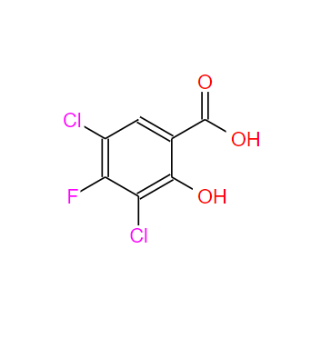 189283-53-2；3,5-二氯-4-氟-2-羟基苯甲酸；3,5-Dichloro-4-fluoro-2-hydroxybenzoic acid